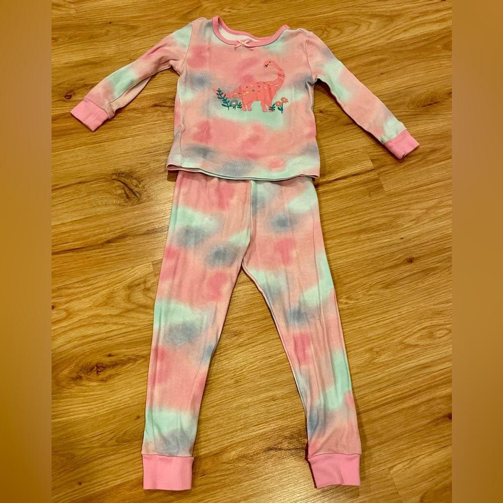 Little Me Dinosaur Pjs toddler girl 2-3